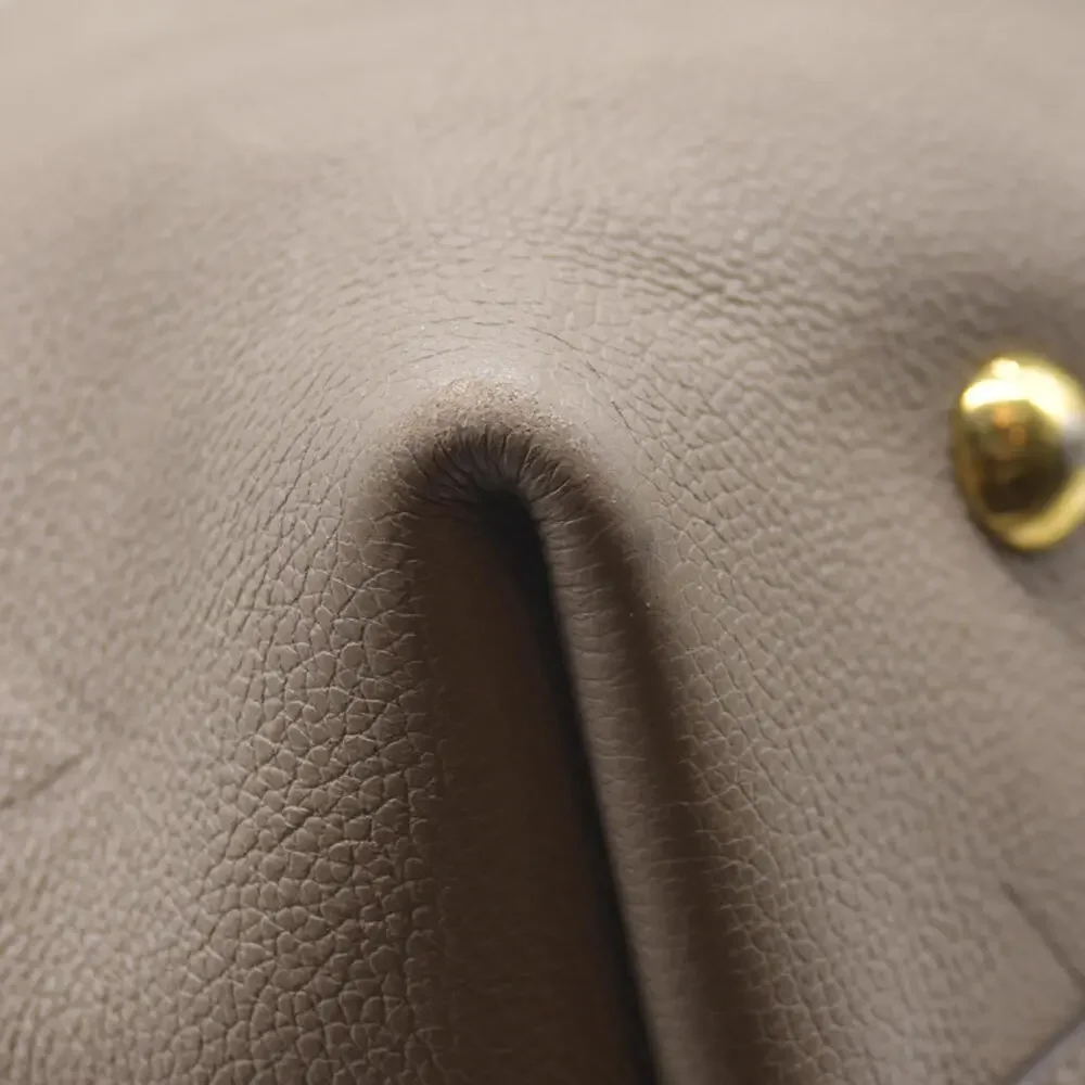 $3400 Louis Vuitton Empreinte Monogram Giant CarryAll MM